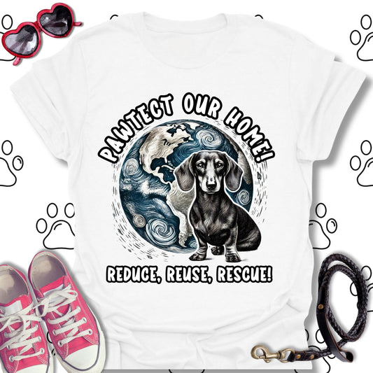 Dachshund Earth Day Shirt
