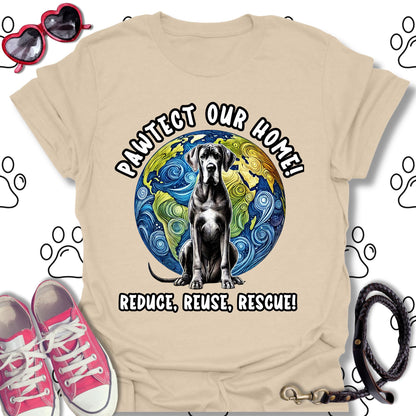 Great Dane Earth Day T-Shirt