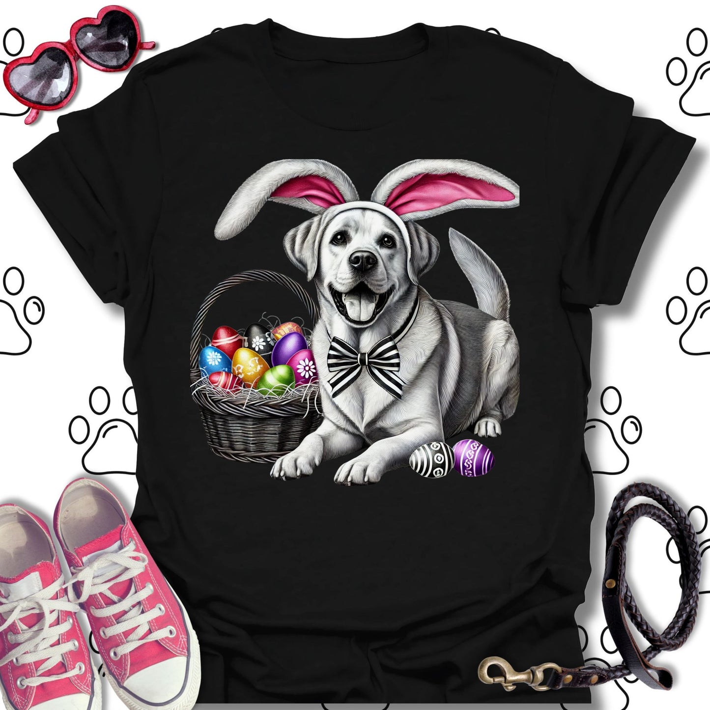 Labrador Easter Bunny T-Shirt