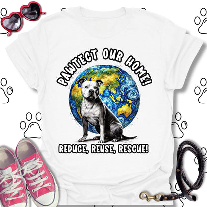 Pitbull Earth Day Shirt T-Shirt