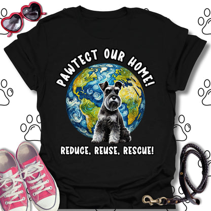 Schnauzer Earth Day T-Shirt