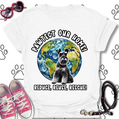 Schnauzer Earth Day T-Shirt