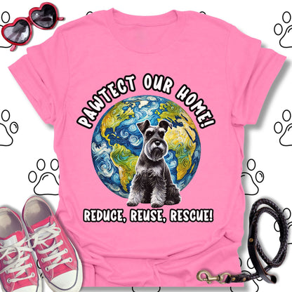 Schnauzer Earth Day T-Shirt