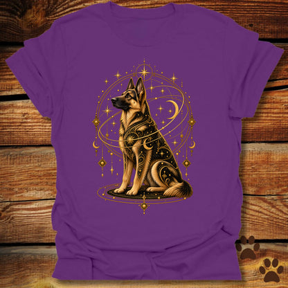 Mystic German Shepherd Celestial T-Shirt