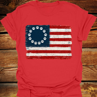 13 Original Paws American Flag
