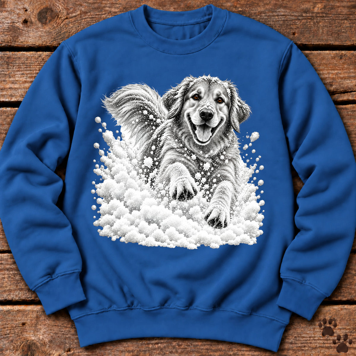 Golden Retriever Snow Day Sweatshirt