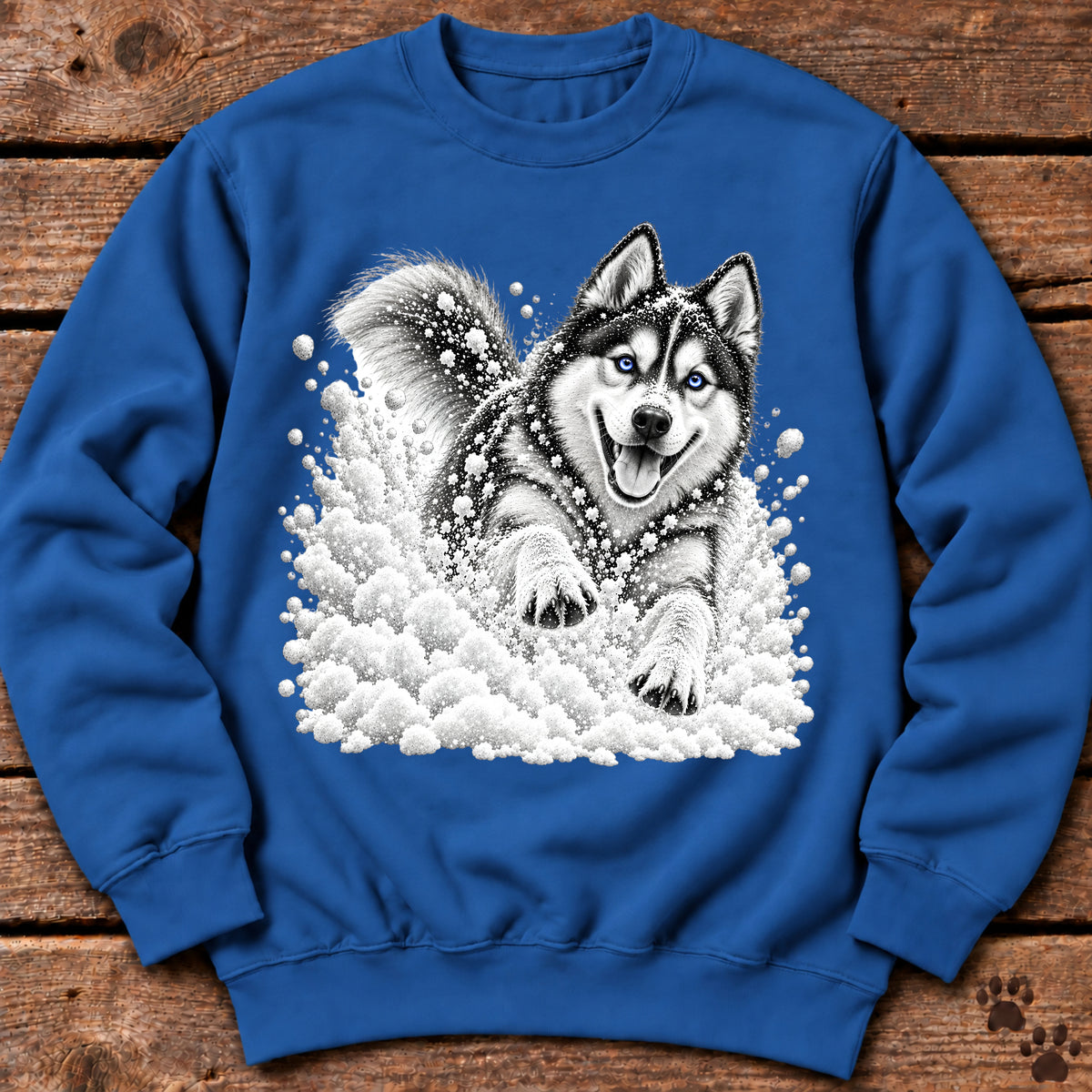 Husky Snow Day Sweatshirt