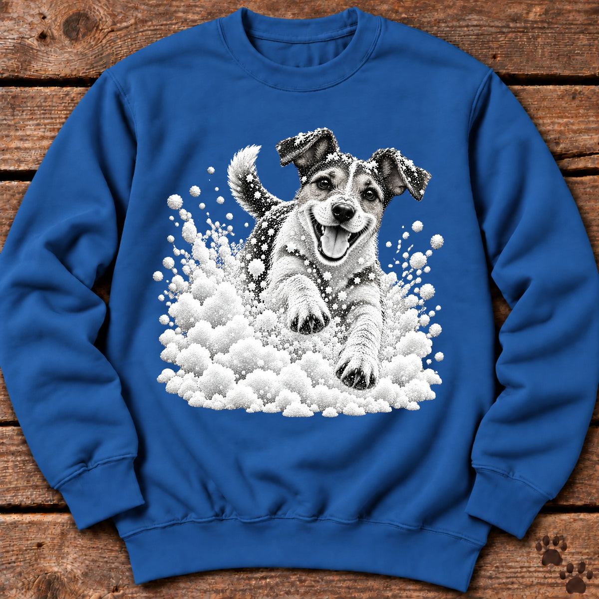Jack Russell Terrier Snow Day Sweatshirt