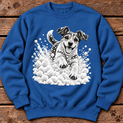Jack Russell Terrier Snow Day Sweatshirt