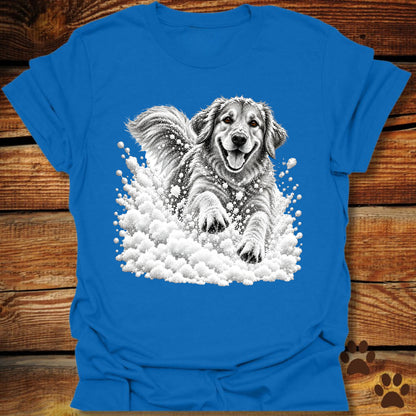Golden Retriever Snow Day T-Shirt
