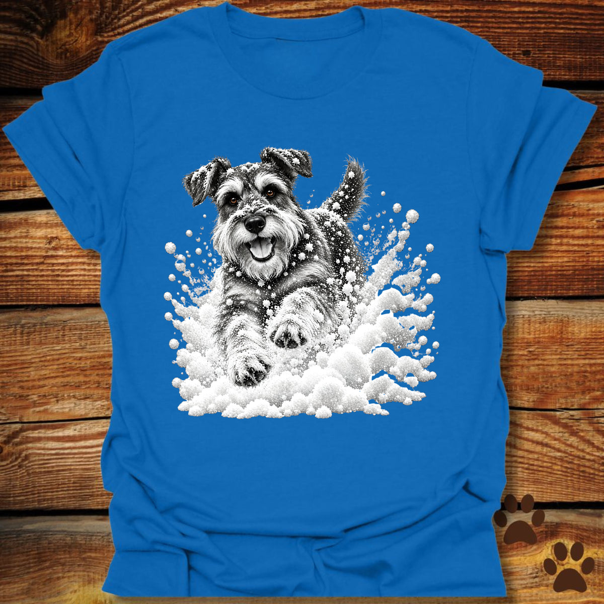 Schnauzer Snow Day T-Shirt