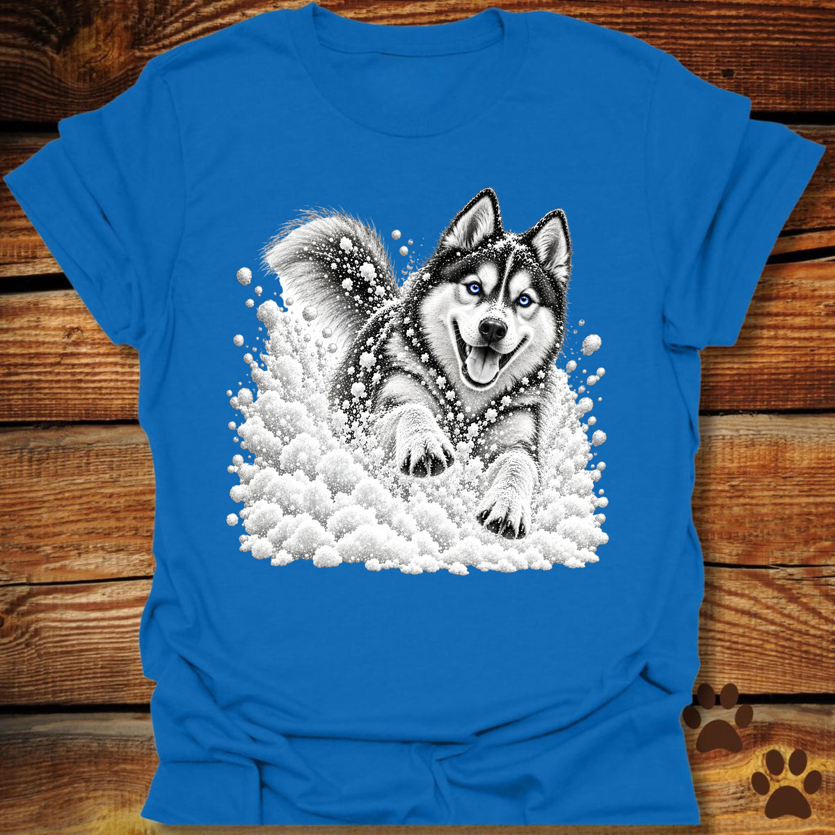 Husky Snow Day T-Shirt