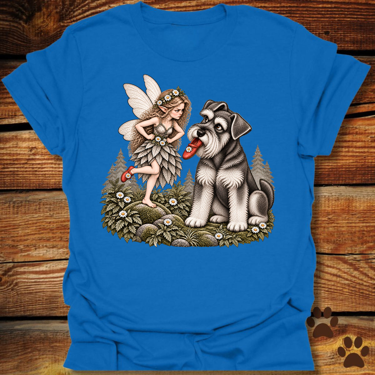 Schnauzer Fairy Shoe Thief T-Shirt