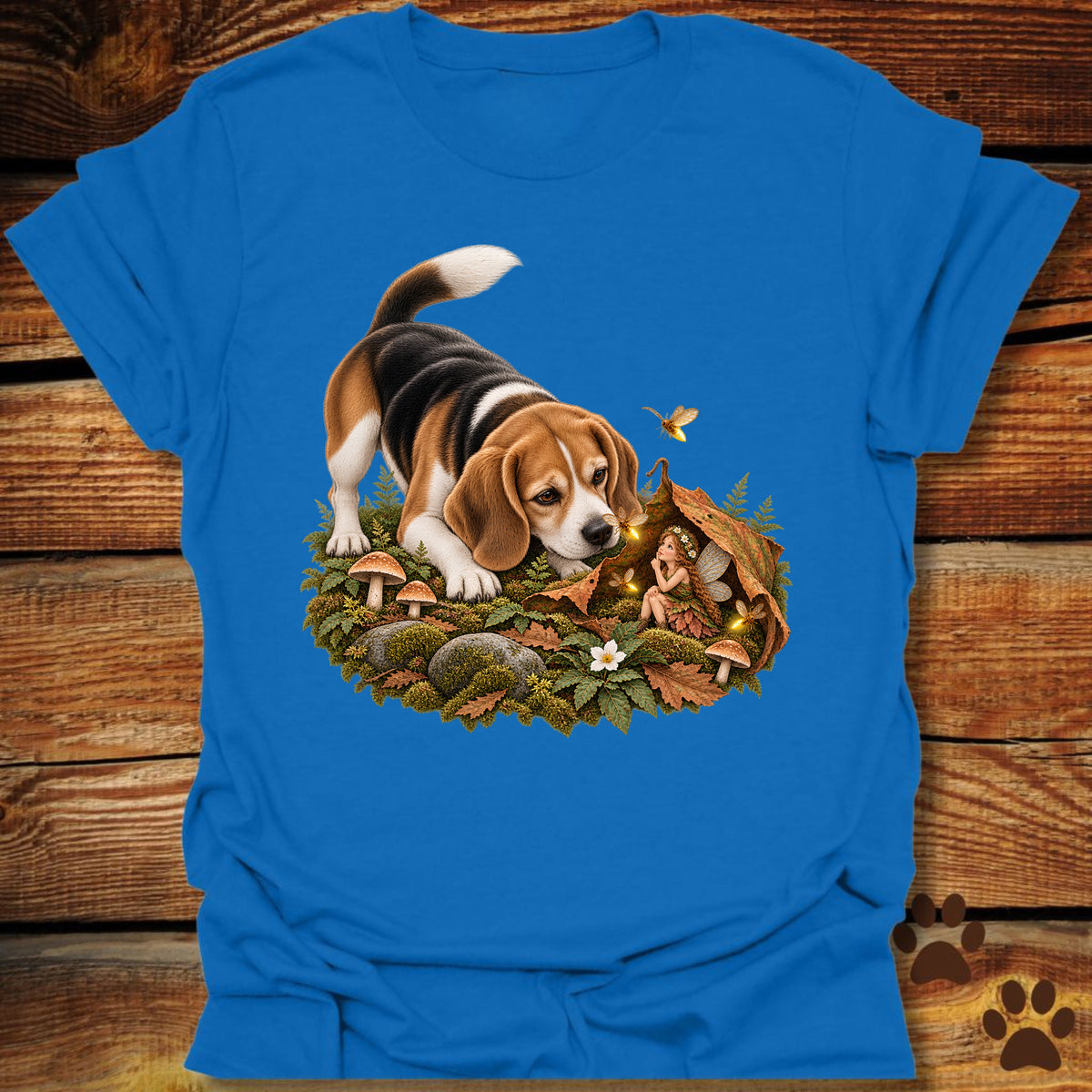 Beagle Finds a Fairy T-Shirt