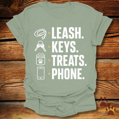 Walk Checklist T-Shirt