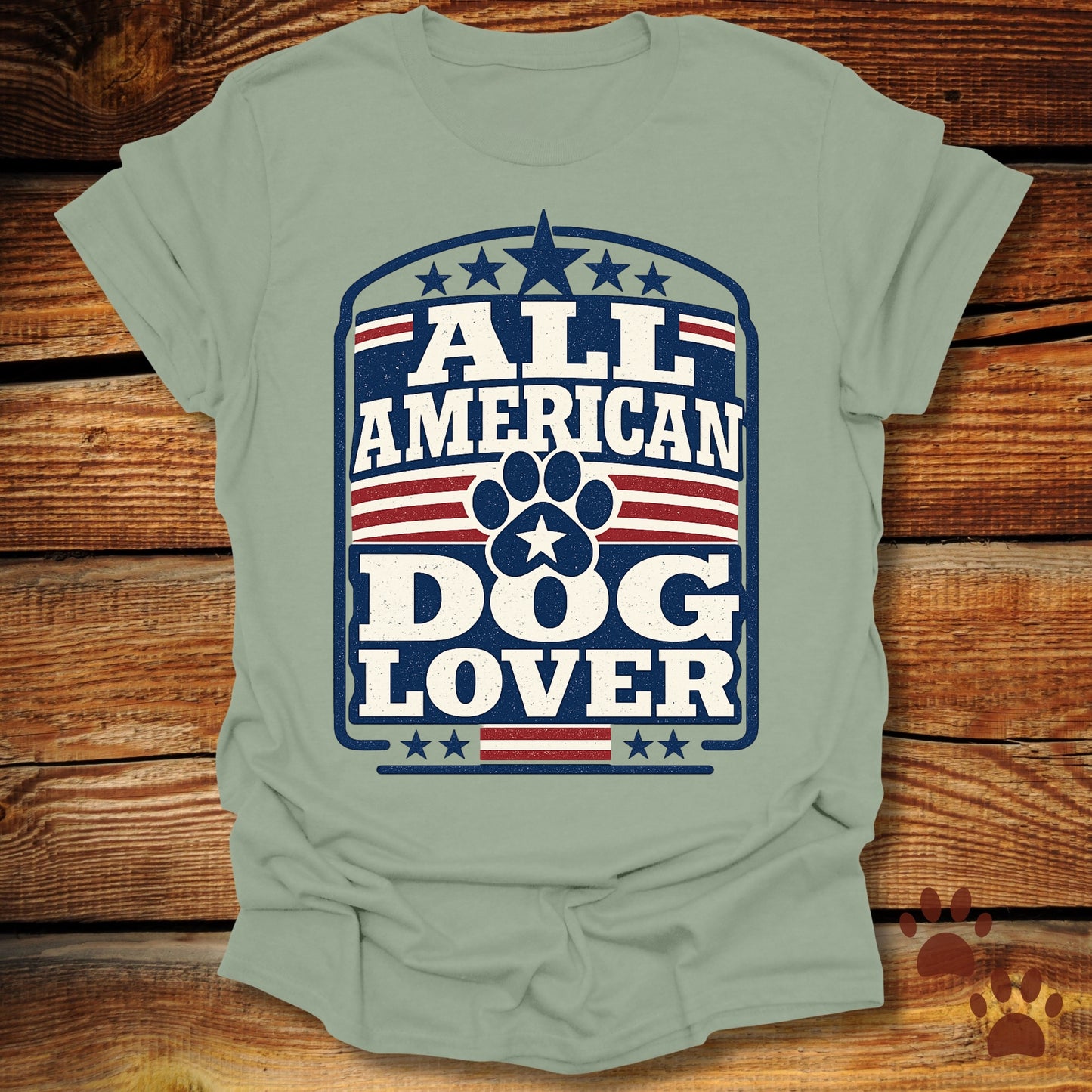 All American Dog Lover T-Shirt