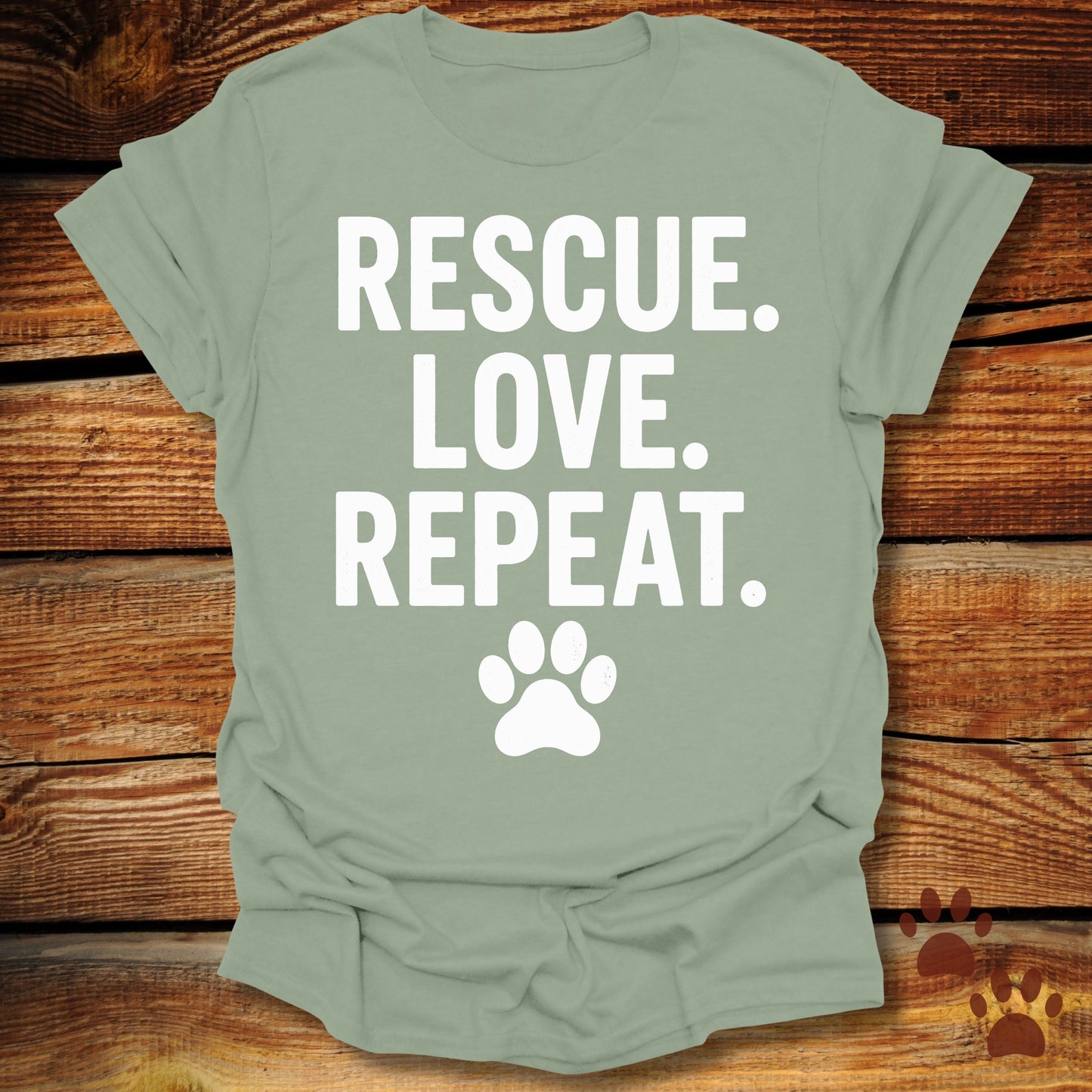 Rescue. Love. Repeat. T-Shirt