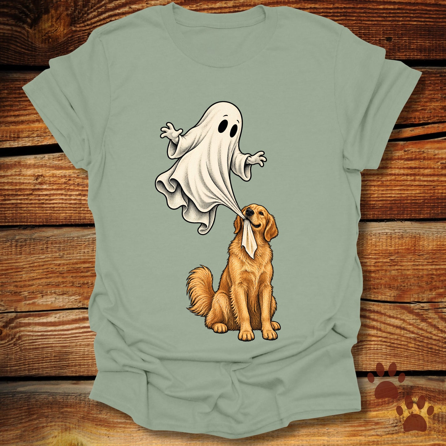 Dropped This Ghost Golden Retriever T-Shirt