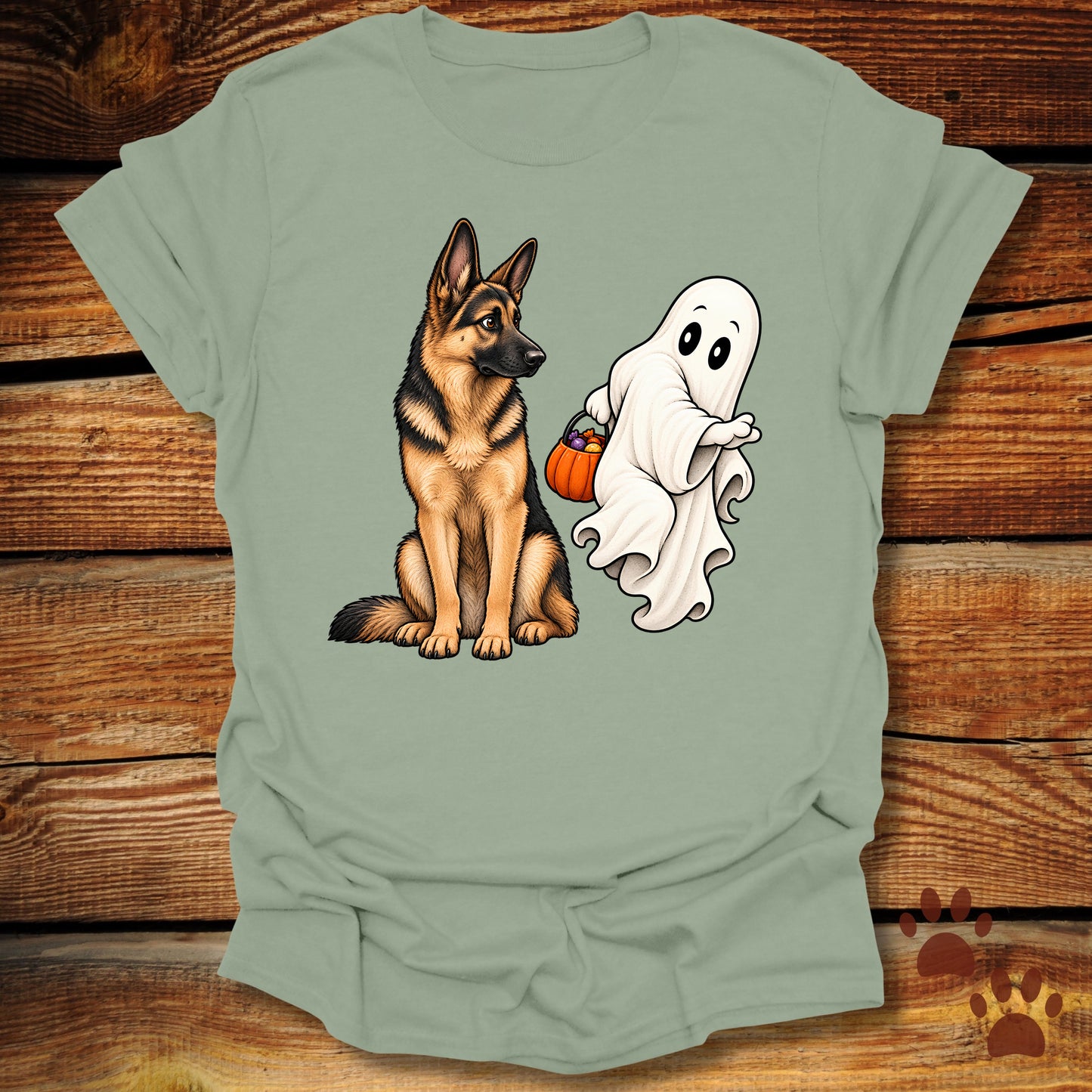 German Shepherd "Caught In The Act" T-Shirt