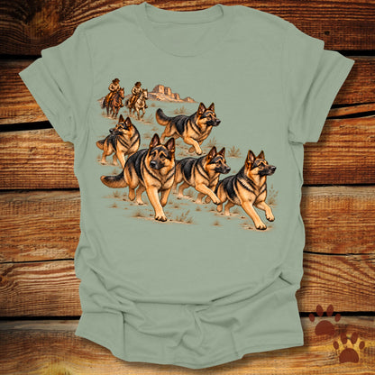 German Shepherd Roundup T-Shirt