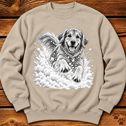 Golden Retriever Snow Day Sweatshirt