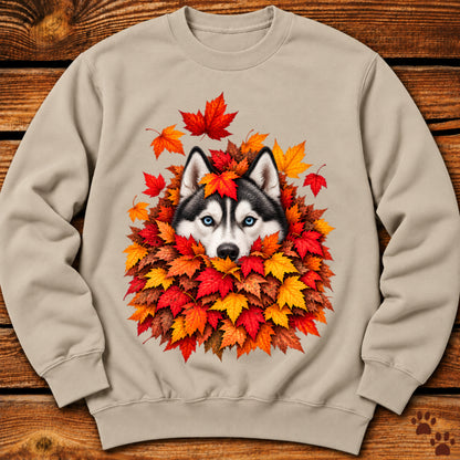 Husky Leaf Pile Crewneck