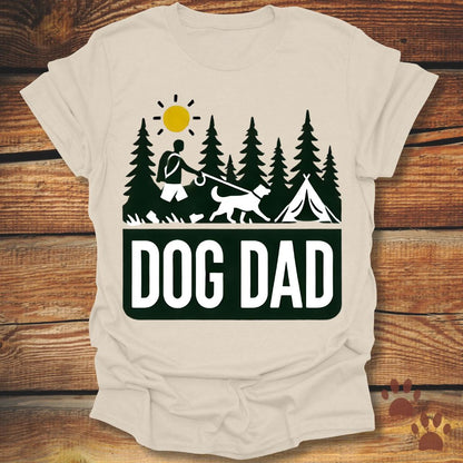 Dog Dad Camping Shirt