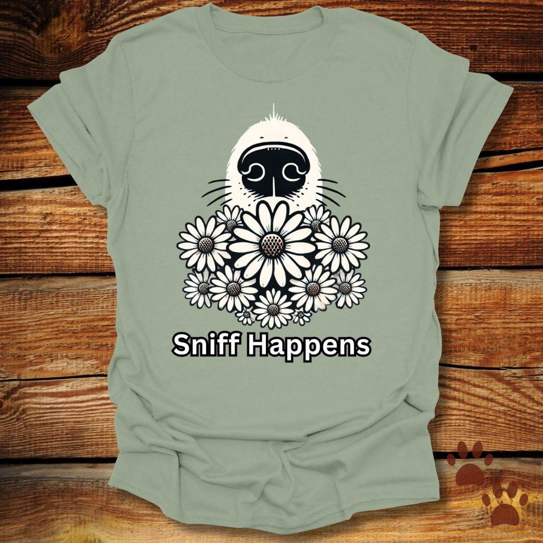 Sniff Happens Daisy Dog Nose Shirt