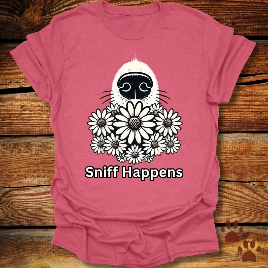 Sniff Happens Daisy Dog Nose Shirt