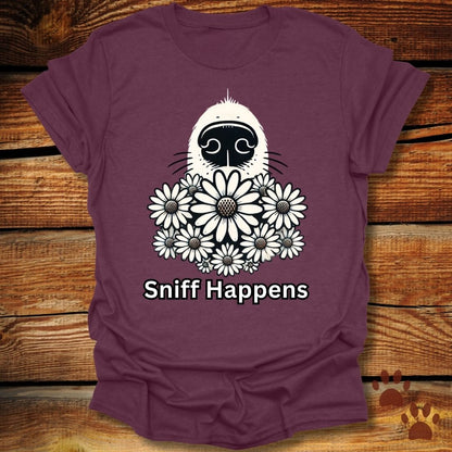 Sniff Happens Daisy Dog Nose Shirt