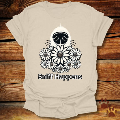 Sniff Happens Daisy Dog Nose Shirt