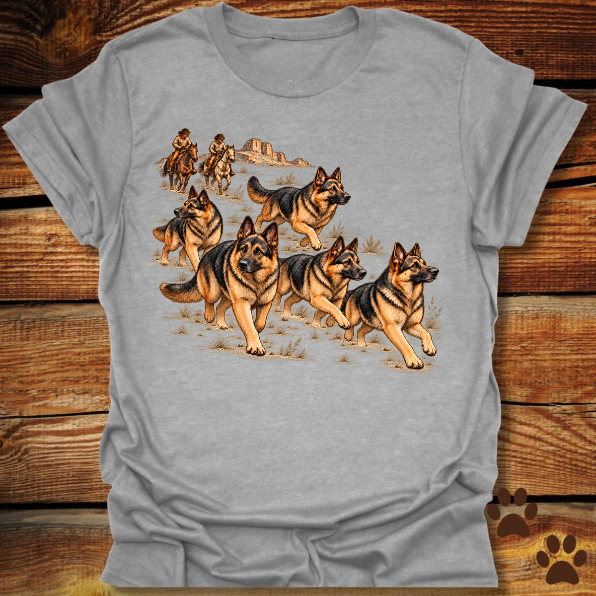 German Shepherd Roundup T-Shirt