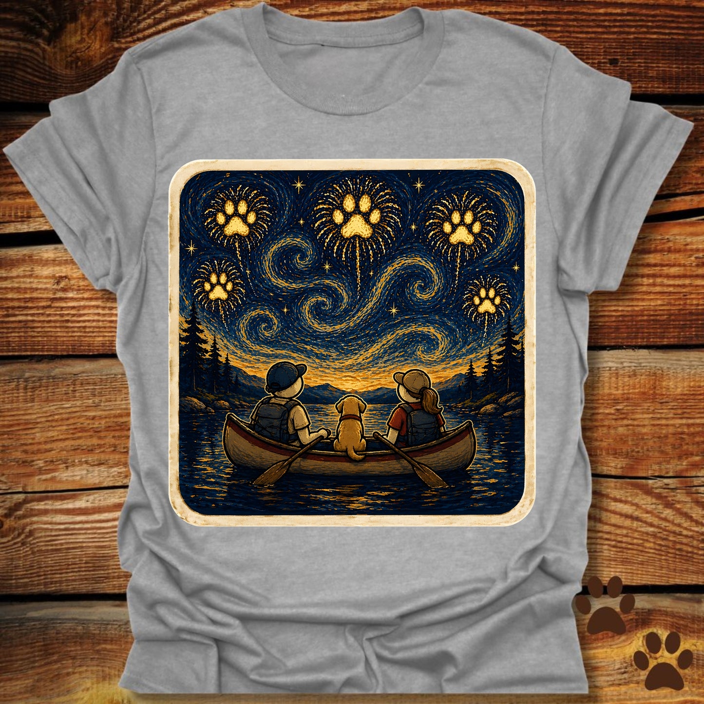 Paws Under The Stars T-Shirt