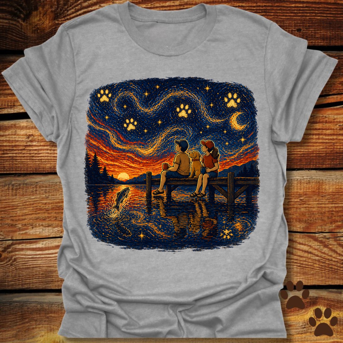 Serenity By The Lake T-Shirt