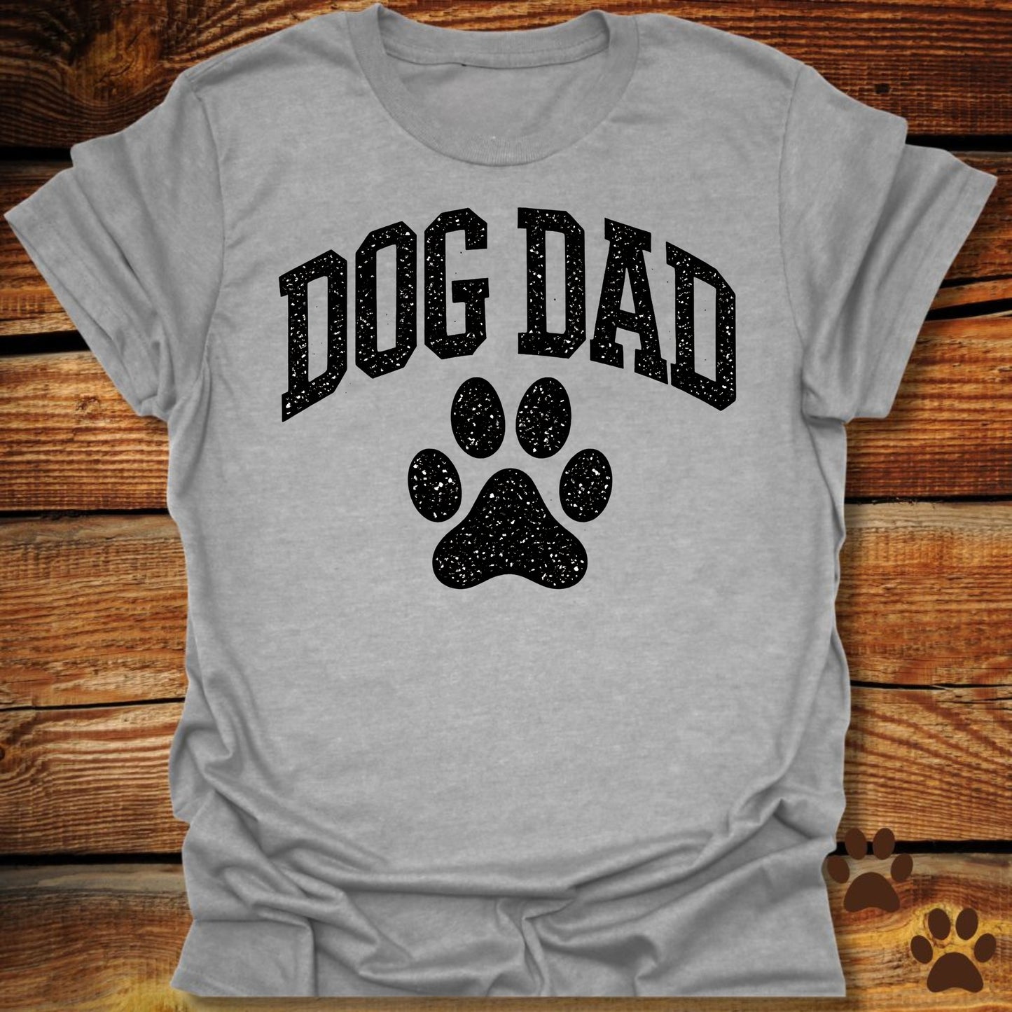 Dog Dad Paw T-Shirt