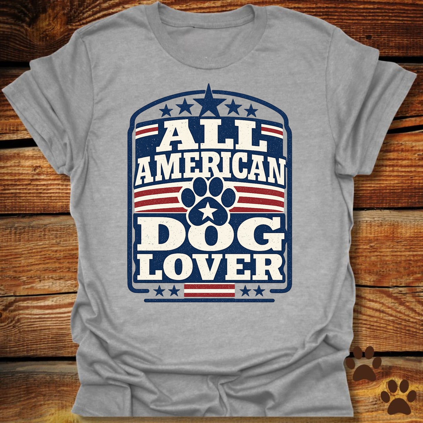 All American Dog Lover T-Shirt
