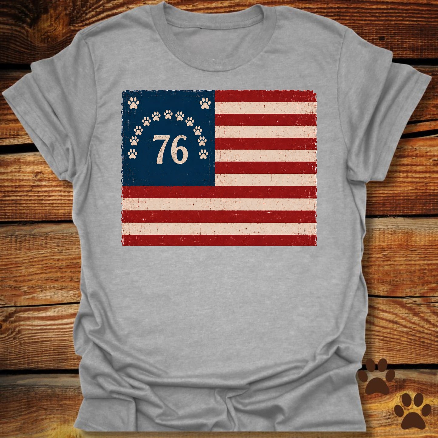 Paws of '76 Flag