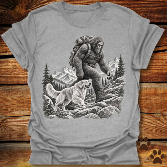 Bigfoot Golden Mountain Hike T-Shirt