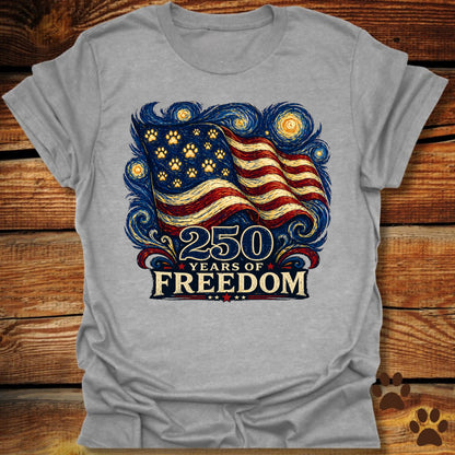Starry Night 250 Years T-Shirt