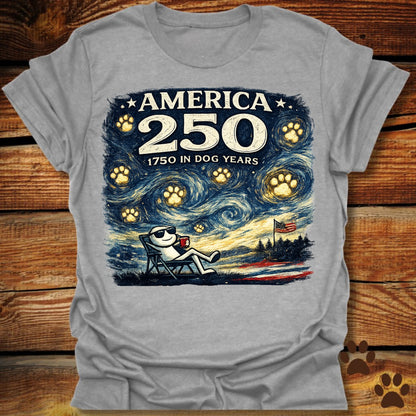 Starry Night America 250 T-Shirt