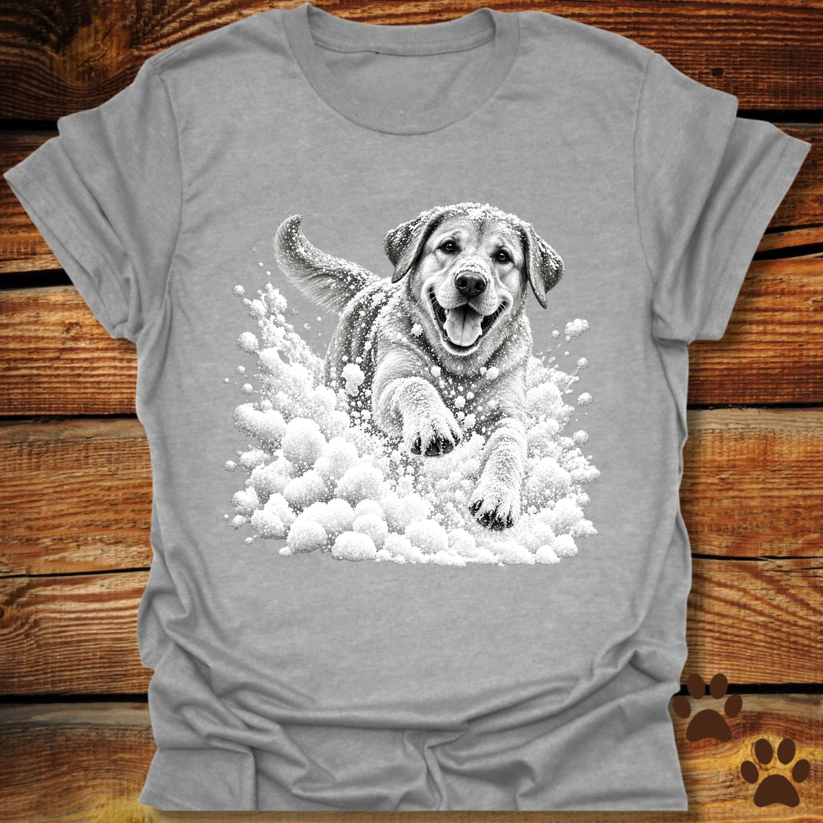 Labrador Snow Day T-Shirt
