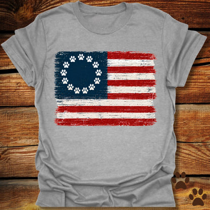 13 Original Paws American Flag