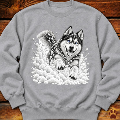 Husky Snow Day Sweatshirt