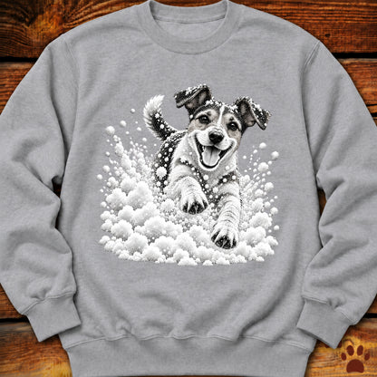 Jack Russell Terrier Snow Day Sweatshirt