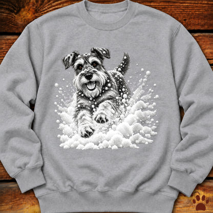 Schnauzer Snow Day Sweatshirt