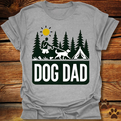 Dog Dad Camping Shirt
