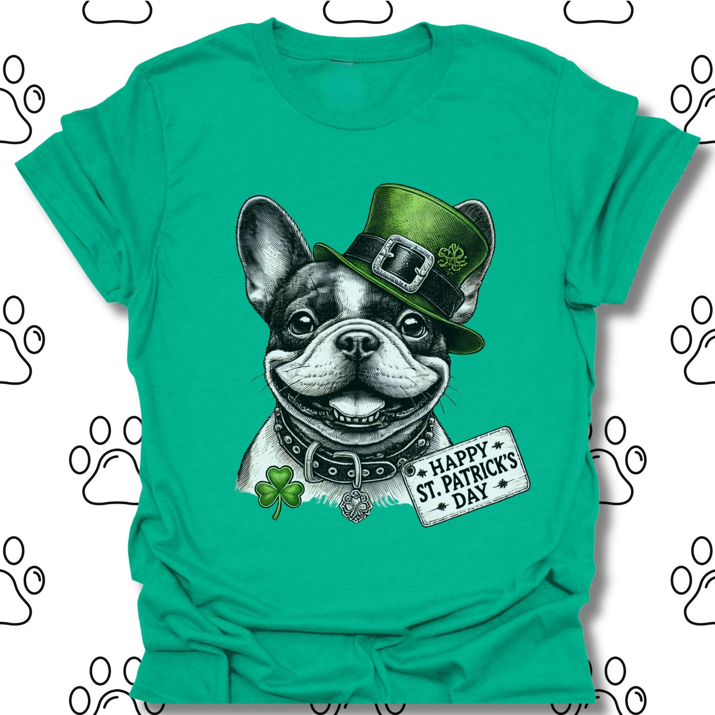 French Bulldog St. Patrick’s Day T-Shirt