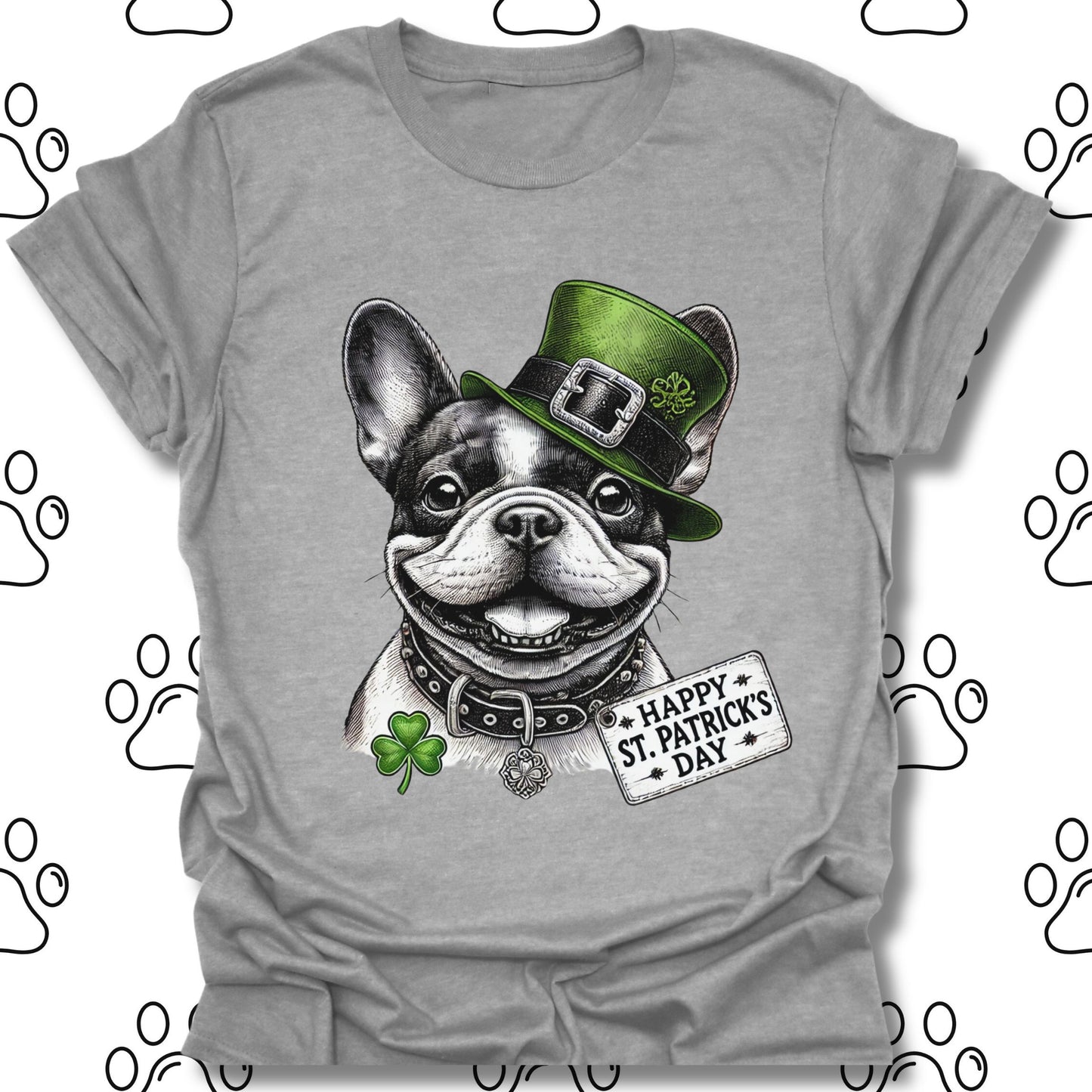 French Bulldog St. Patrick’s Day T-Shirt