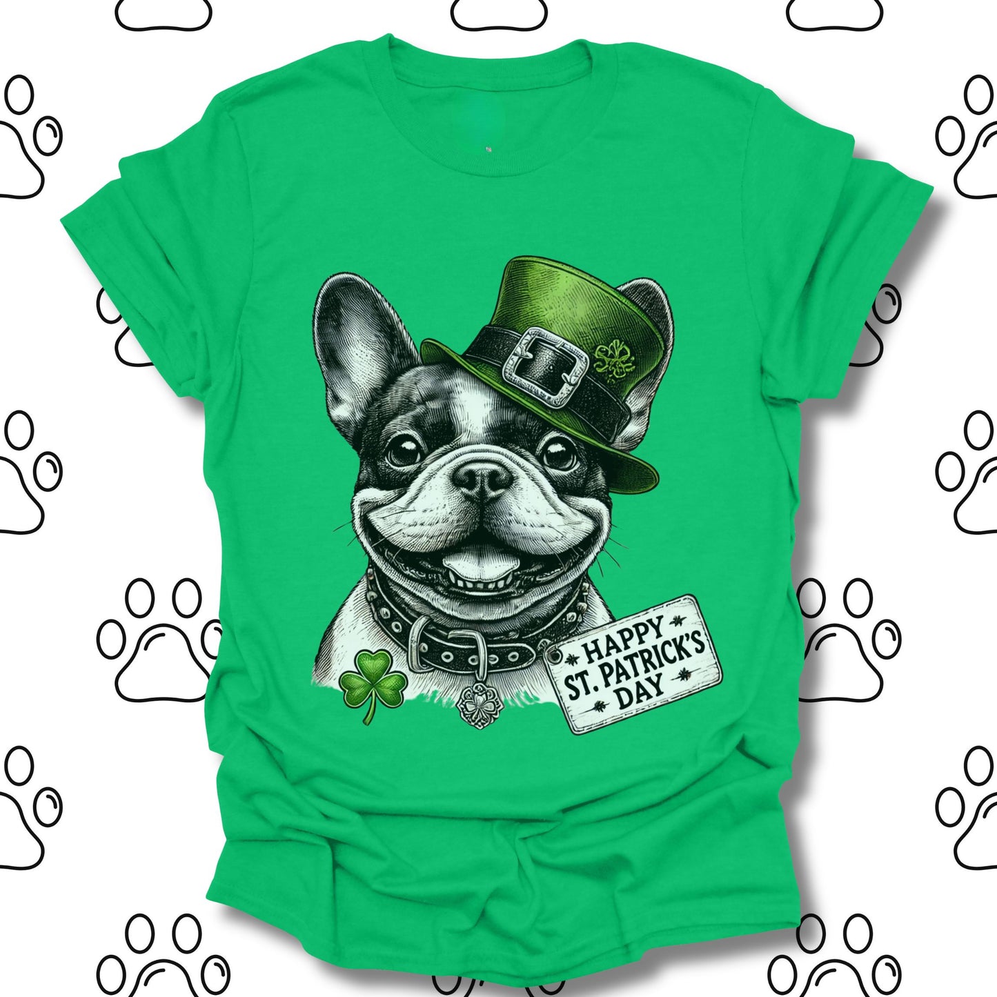 French Bulldog St. Patrick’s Day T-Shirt