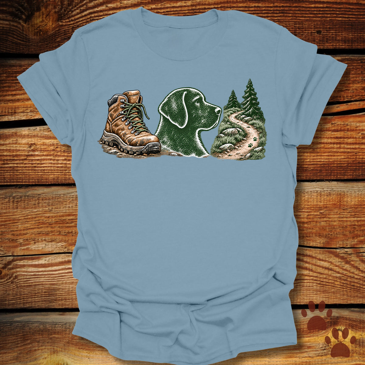 Labrador Retriever Hiking Buddy T-Shirt